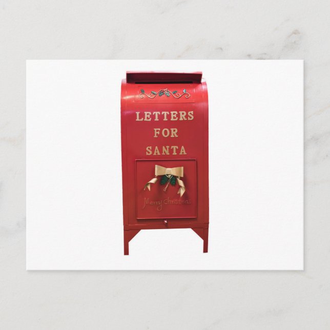 Cartão Postal De Festividades Cartão-postal festivo de férias (Frente)