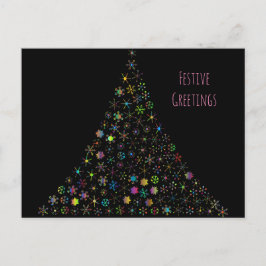 Cartão Postal De Festividades Cartão-postal festivo de férias