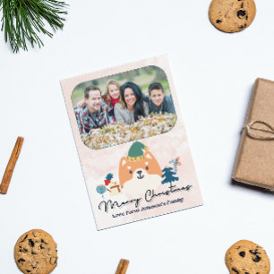 Cartão Postal De Festividades Cartão-postal personalizado de Natal Feriado