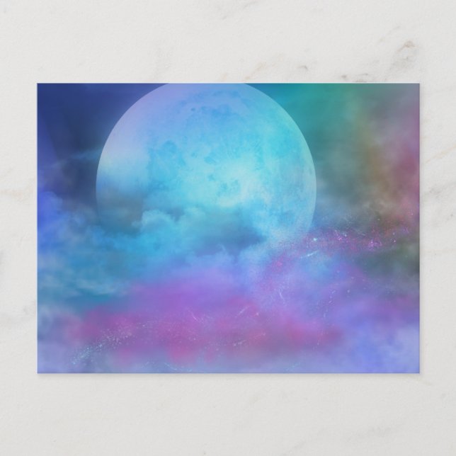 Cartão Postal De Festividades Cartão-postal Rainbow Haze (Frente)