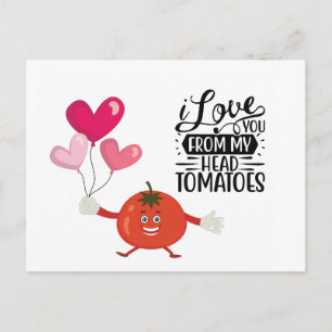 Cartão Postal De Festividades Cartão-postal Tomato