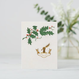 Cartão Postal De Festividades Cartaz de férias de Natal