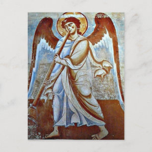 Cartão Postal De Festividades Cartaz do Angel Christmas