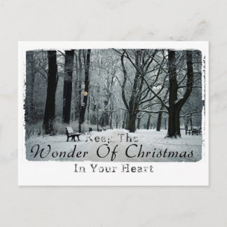 Cartão Postal De Festividades Cartaz fotográfico de Natal