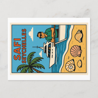 Cartão Postal De Festividades Cartaz Vintage - Coleção da África Oriental