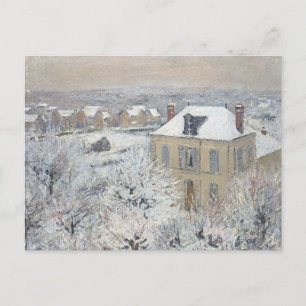 Cartão Postal De Festividades Casa no inverno   Gustave Louseau   Natal