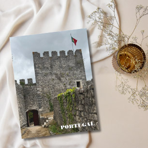 Cartão Postal De Festividades Castelo Bonito Fotografia Portugal, Viagem Persona