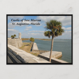 Cartão Postal De Festividades Castelo histórico de San Marcos
