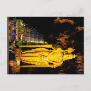 Cartão Postal De Festividades Cavernas de Batu