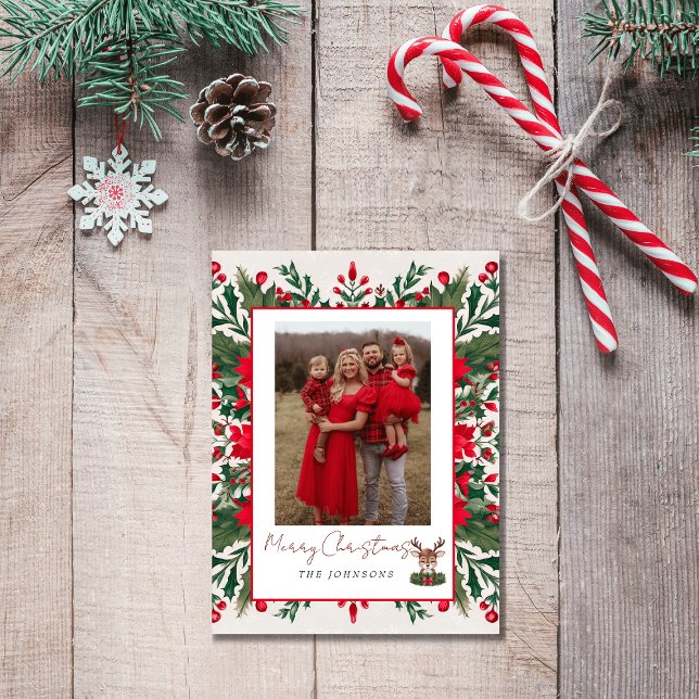 Cartão Postal De Festividades Ceija-de-natal personalizada (Criador carregado)