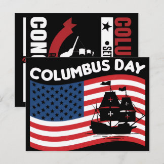 Cartão Postal De Festividades Celebração do Dia de Colombo: História, Tradições 