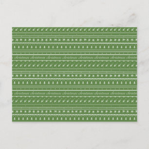Cartão Postal De Festividades Celebrando o Natal