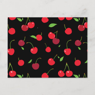 Cartão Postal De Festividades Cereja 2