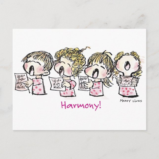 Cartão Postal De Festividades CH-003 Christmas Carol (Frente)