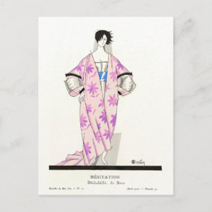 Cartão Postal De Festividades Charles Martin Fashion