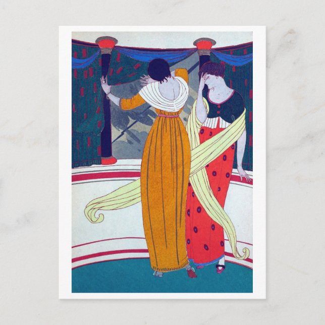 Cartão Postal De Festividades Charles Martin Fashion (Frente)