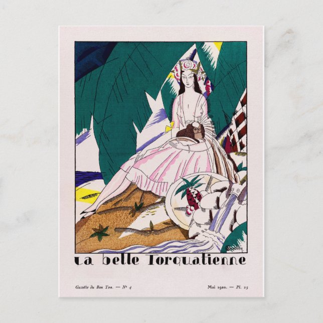 Cartão Postal De Festividades Charles Martin Fashion (Frente)