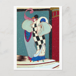 Cartão Postal De Festividades Charles Martin Fashion