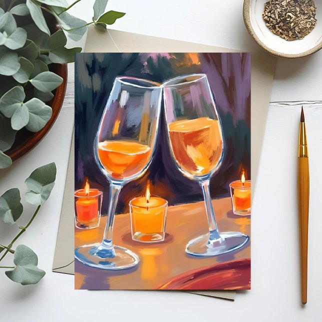 Cartão Postal De Festividades Cheers Champagne | Parabéns de celebração (Criador carregado)