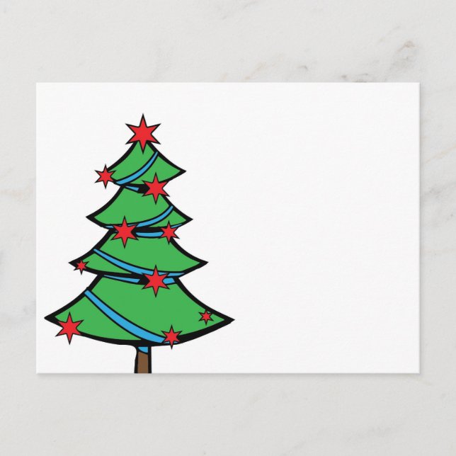 Cartão Postal De Festividades chicago Christmas Card (Frente)