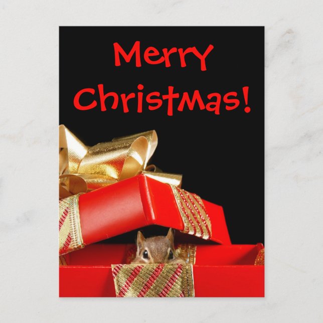 Cartão Postal De Festividades Chipset Auxiliar dos papais noeis (Frente)