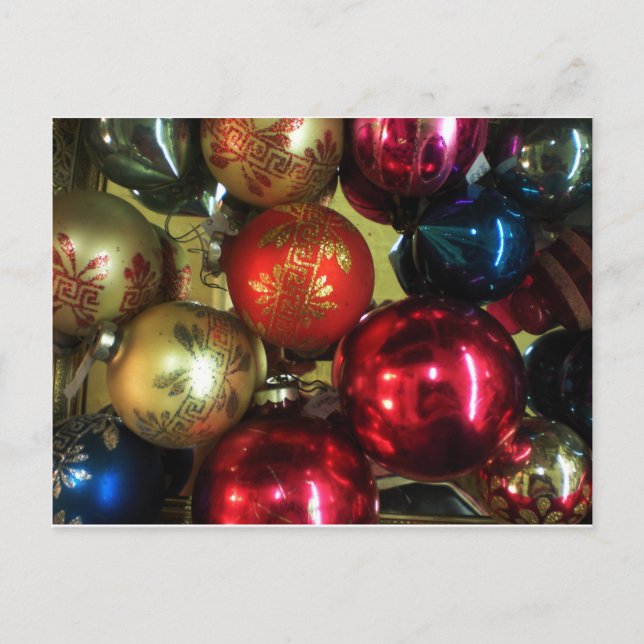 Cartão Postal De Festividades Christmas (Frente)