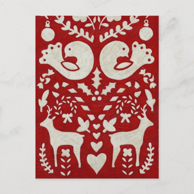 Cartão Postal De Festividades Christmas Joy II (Frente)