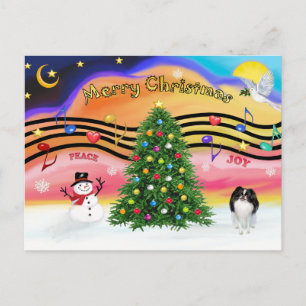 Cartão Postal De Festividades Christmas Music 2 - Japanese Chin