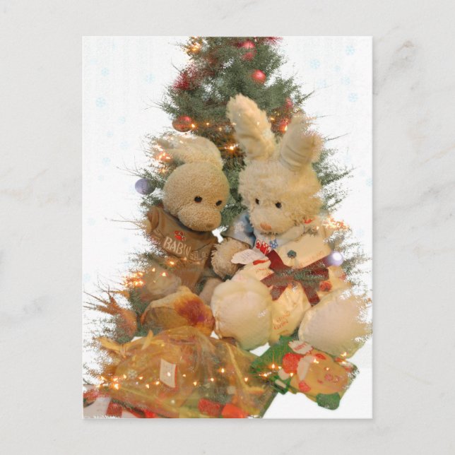 Cartão Postal De Festividades Christmas Postcard (Frente)