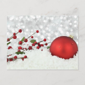 Cartão Postal De Festividades Christmas postcard
