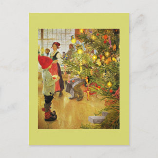 Cartão Postal De Festividades Christmastime Novamente