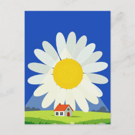 Cartão Postal De Festividades Chrysanthemum