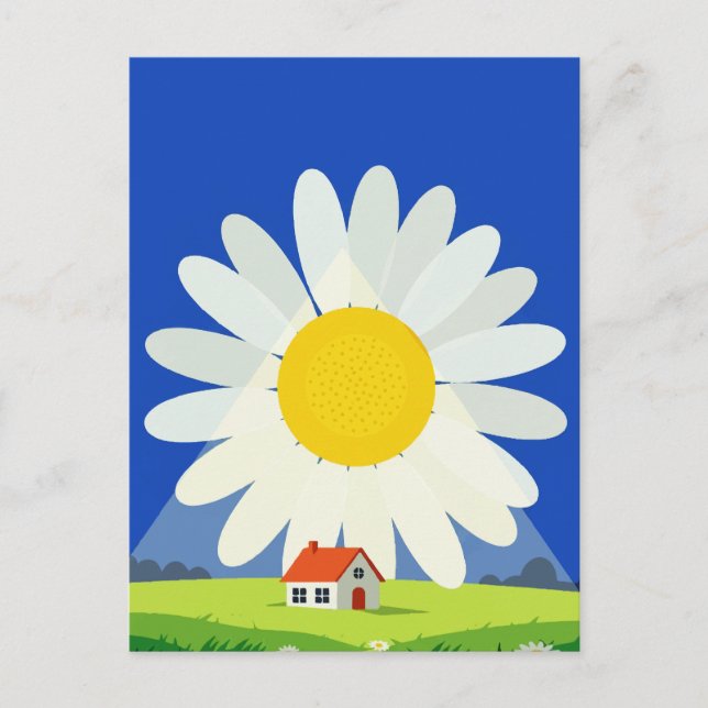 Cartão Postal De Festividades Chrysanthemum (Frente)