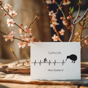 Cartão Postal De Festividades Ciclismo, personalizável na Nova Zelândia