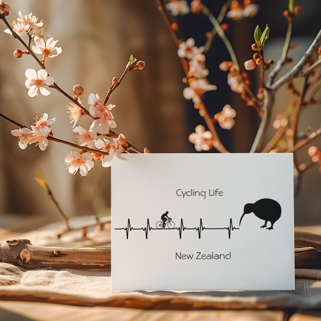 Cartão Postal De Festividades Ciclismo, personalizável na Nova Zelândia (Criador carregado)