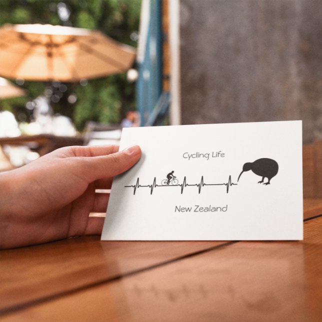 Cartão Postal De Festividades Ciclismo, personalizável na Nova Zelândia (Criador carregado)