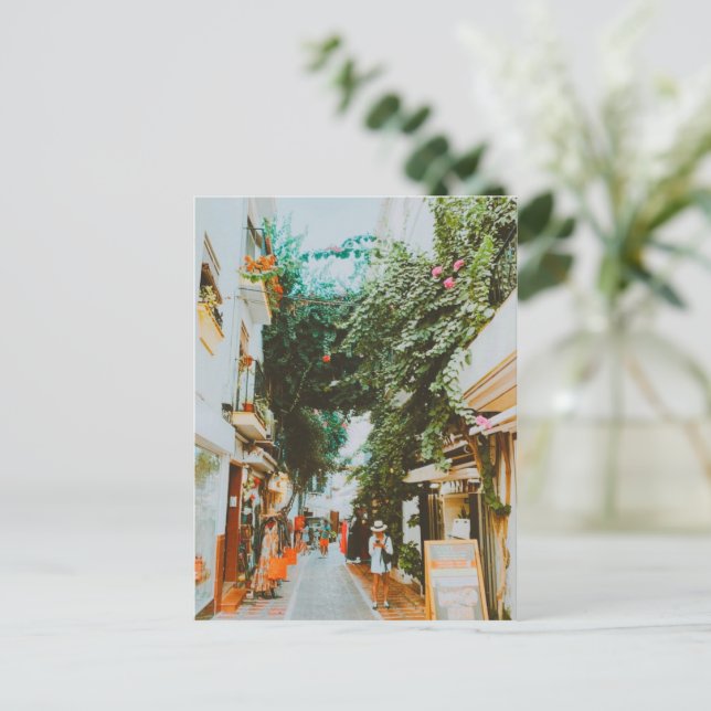 Cartão Postal De Festividades Cidade histórica de Marbella (Em pé/Frente)