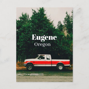 Cartão Postal De Festividades Cidade universitária de Eugene - Oregon