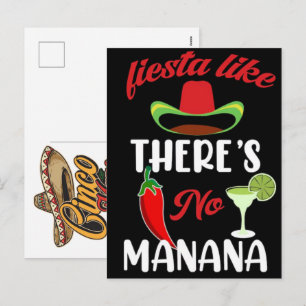 Cartão Postal De Festividades cinco-de-mayo-festa-como-se-nao-houvesse-amanha_