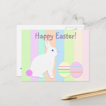 Coelhinhos de felz pascoa e Ovos em Fitas