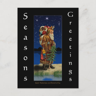 Cartão Postal De Festividades Coleção CHRISTMAS
