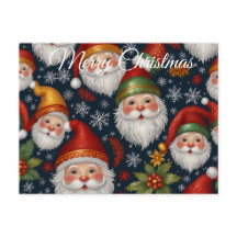 Coleção de Natal Vintage Santa Claus