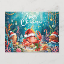 Coleção Festa de Natal Sob o Mar