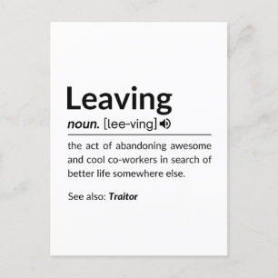 Cartão Postal De Festividades Colega de engraçados saindo