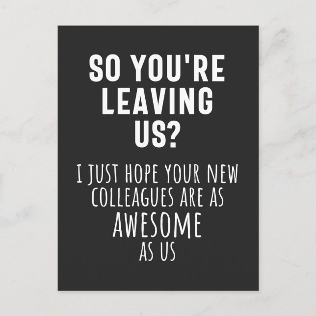 Cartão Postal De Festividades colega despedida, aposentada, colega de trabalho,  (Frente)