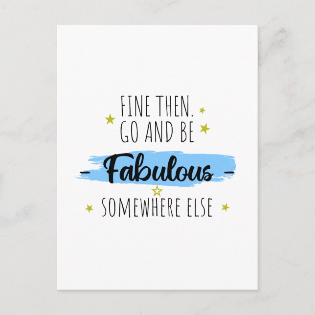 Cartão Postal De Festividades Colega Saindo, Saindo Farewell Gift (Frente)