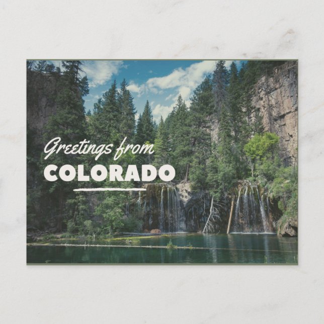 Cartão Postal De Festividades Colorado (Frente)