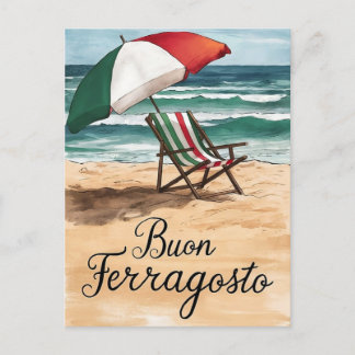 Cartão Postal De Festividades Comemoração de Buon Ferraguitalian