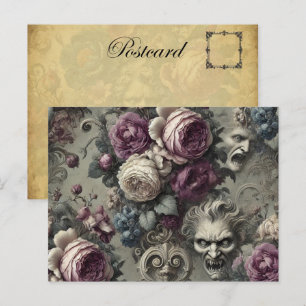 Cartão Postal De Festividades Conflitos Eternos - Vitoriano Gótico