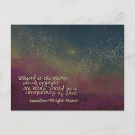 Cartão Postal De Festividades Conspiração do Amor